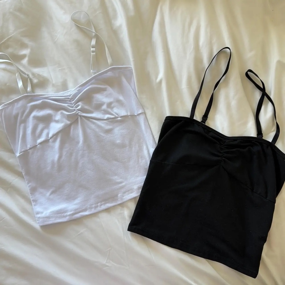Women's Black and White Cami Bundle